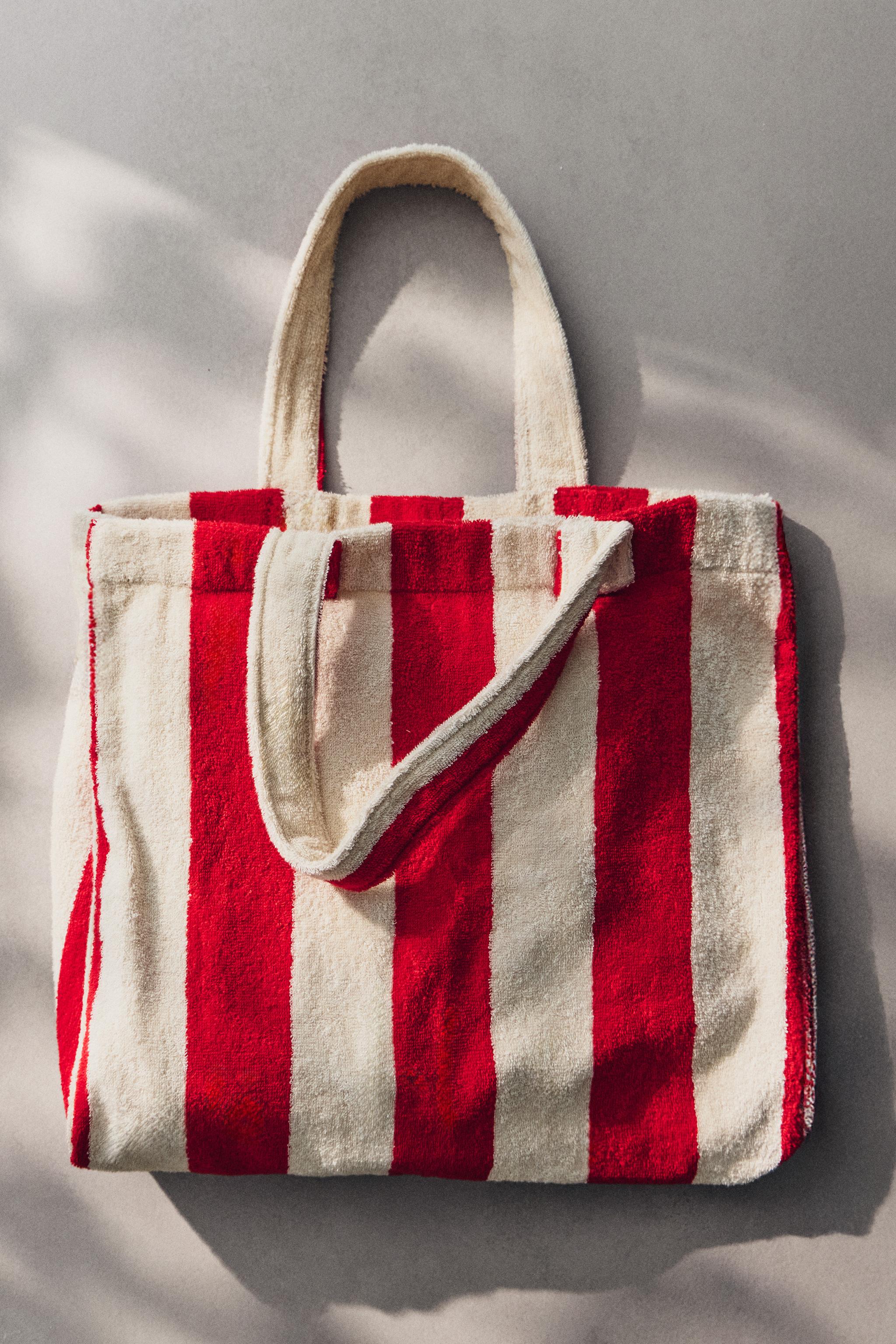 LARGE TERRY BEACH BAG
